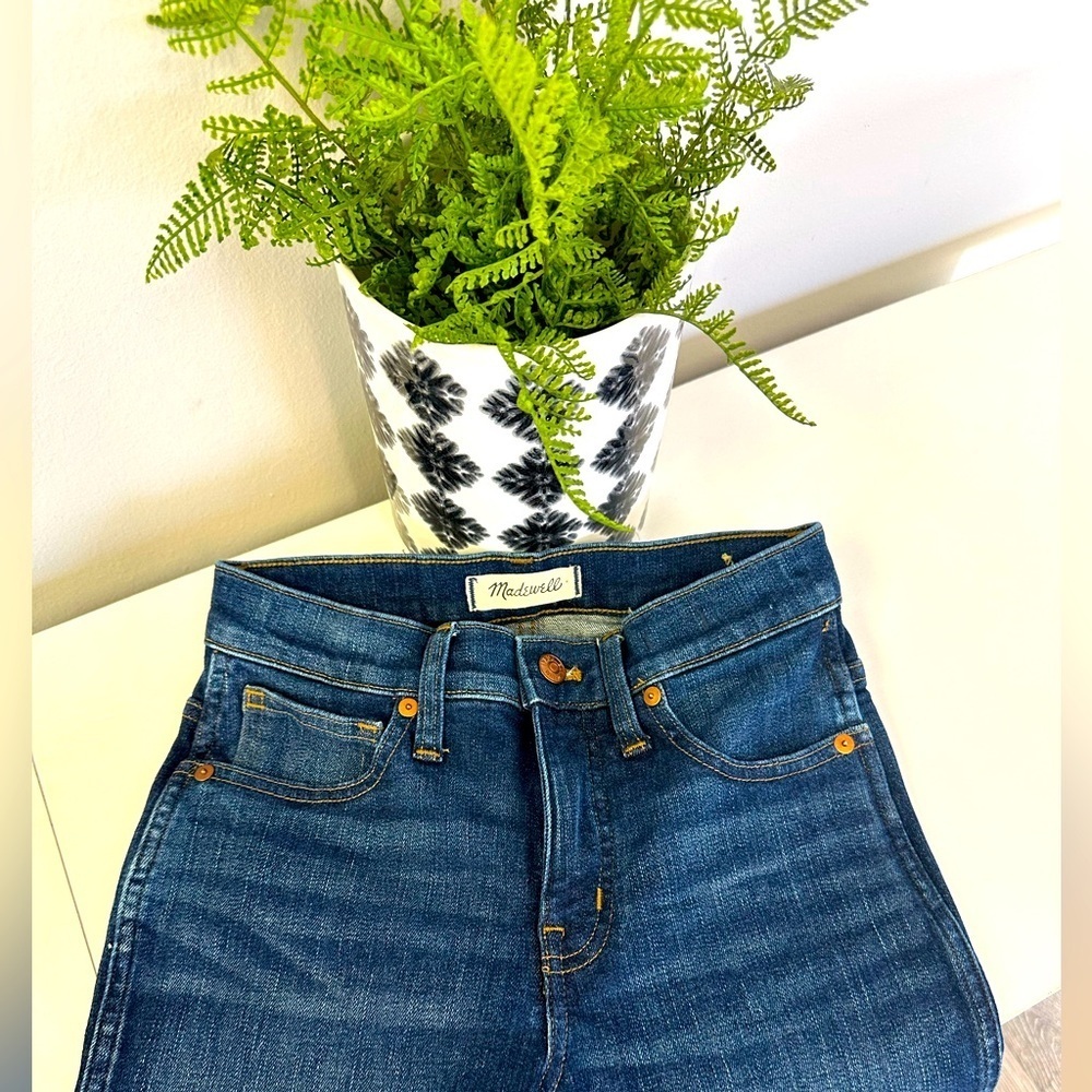 Madewell Slim Straight Denim Jean Size 24